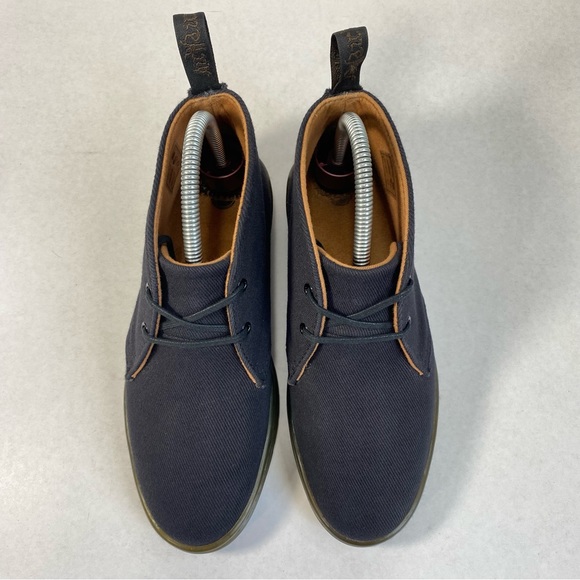 Doc Dr. Martens Daytona Black Corduroy Chukka Desert Boots Shoes Women’s Size 6 - Picture 7 of 15